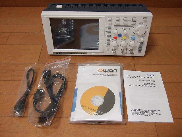 オシロスコープ OWON PDS5022S Kousoku Haisou - アマチュア無線 